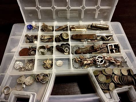 metal detecting finds display box|ultimate findz.